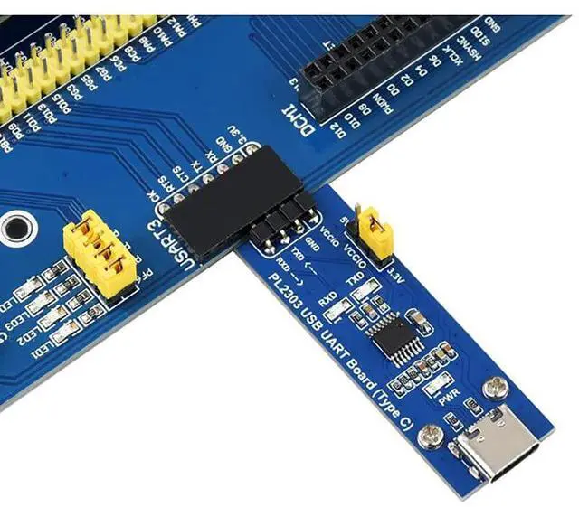 Alt view image 5 of 7 - PL2303 USB to UART (TTL) Communication Module, USB-C Connector,Adopts PL2303GS New Version Device,Compatible 1.8V/2.5V/3.3V/5V Logic Level