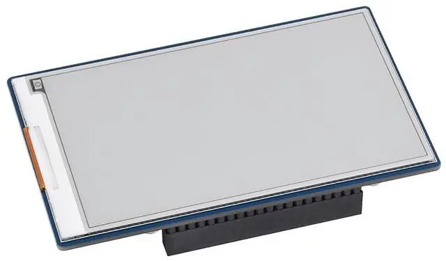 Alt view image 2 of 7 - 3.97inch e-Paper Display HAT+ for Raspberry Pi, 800x480 E-Ink Screen, Black White 4 Gray, Low Power, SPI Interface, for Arduino STM32 ESP32 Jetson Nano, 40PIN GPIO Compatible