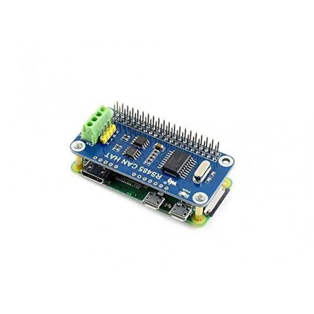 Alt view image 4 of 6 - RS485 CAN HAT Allows Stable Long-Distance Communication Onboard MCP2515 Transceiver SN65HVD230 SP3485 Compatible with Raspberry Pi Series