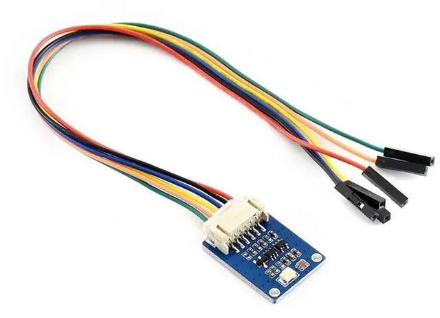 Main image of TCS34725 Color Sensor Onboard TCS34725FN Embedded ADC 4-ch RGBC 16-bit Per CH High Sensitivity I2C Interface Integrates IR Blocking Filter