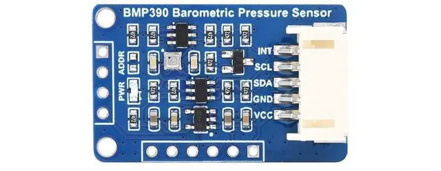 Main image of BMP390 High Precision Barometric Pressure Sensor for Raspberry Pi 4B+ 4B 3B+ 3B 2B+ Zero W WH 2W Pico Ardui ESP32 Supports I2C and SPI Interfaces Control