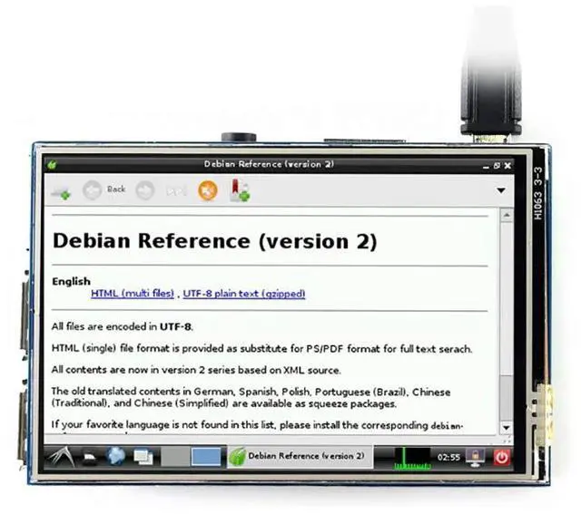 Main image of 3.5 inch Touch Screen IPS TFT LCD 320x480 Resolution Resistive Touch Control Display Perfect Viewing Angle for Any Revision of Raspberry Pi