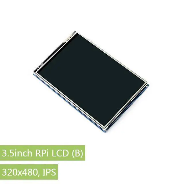 Alt view image 2 of 7 - 3.5 inch Touch Screen IPS TFT LCD 320x480 Resolution Resistive Touch Control Display Perfect Viewing Angle for Any Revision of Raspberry Pi