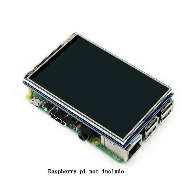 Alt view image 4 of 7 - 3.5 inch Touch Screen IPS TFT LCD 320x480 Resolution Resistive Touch Control Display Perfect Viewing Angle for Any Revision of Raspberry Pi