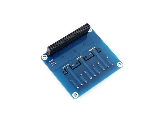 Alt view image 2 of 4 - Relay Board for Raspberry Pi, 3-Channel GPIO Expansion Module