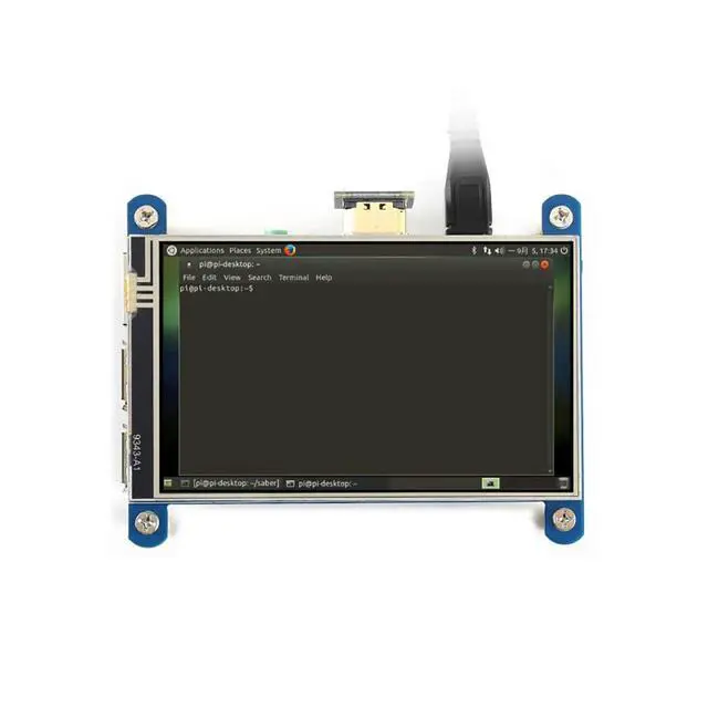 Alt view image 5 of 7 - 4inch HDMI Resistive Touch Screen IPS LCD (Type H) Display 480x800 No I/Os Required Designed for All Revision of Raspberry Pi