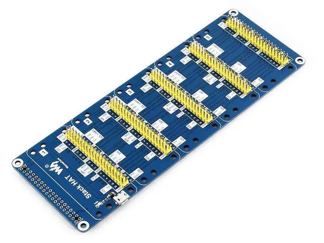 Alt view image 2 of 6 - Raspberry pi Stack HAT Interface Expansion Shield with 5 Sets 2x20 Connector to Directly Connect Multiple Expansion Boards