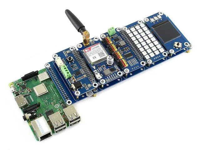 Alt view image 4 of 6 - Raspberry pi Stack HAT Interface Expansion Shield with 5 Sets 2x20 Connector to Directly Connect Multiple Expansion Boards