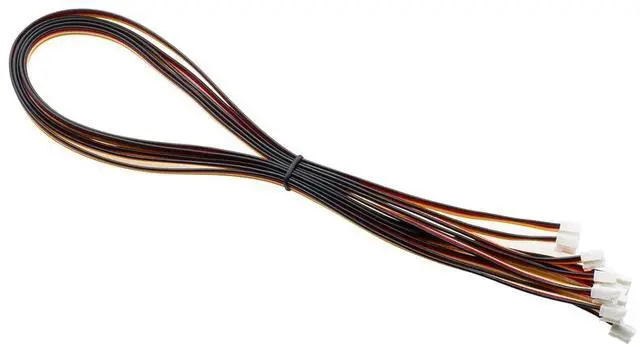 Alt view image 5 of 5 - 4 Pin Jumper Wire HY2.0mm Pitch Pin Universal Grove Buckled Cable 50cm (5Pcs Per Pack)