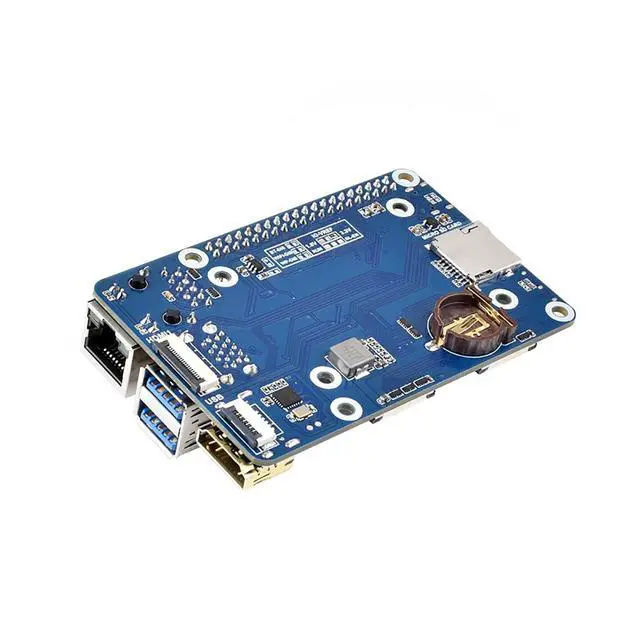 Alt view image 2 of 7 - Fits Raspberry Pi CM5 Mini Base Board (A) - Compact CM5 IO Board for Raspberry Pi Compute Module 5/CM5 Lite, Credit Card-Sized Design with GPIO, HDMI, USB, M.2 & Fan Connector