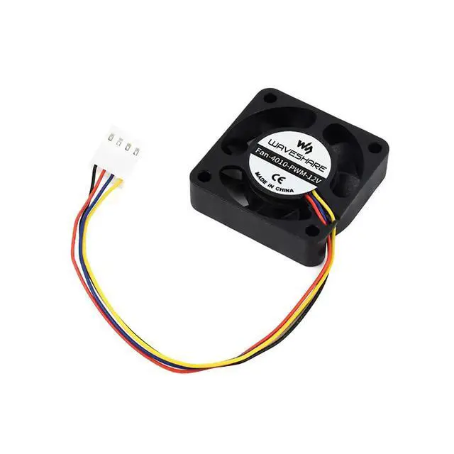 Alt view image 2 of 6 - 12V Dedicated Cooling Fan Designed for Raspberry Pi Compute Module 4 IO Board, PWM Speed Adjustment