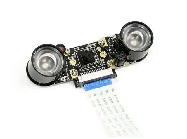 Main image of IMX219-77IR Camera Module Supports NVIDIA Jetson Nano Developer Kit with IMX2198 Sensor 8 Megapixels Infrared Night Vision 77° FOV 3280 × 2464