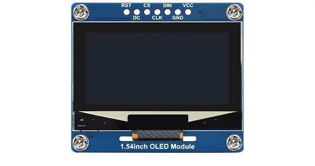 Main image of 1.54 Inch OLED Display Module for Raspberry Pi 4B+ 4B 3B+ 3B 2B+ Zero W WH 2W for Arduino Jetson Nano STM32 128×64 Resolution White Display Color