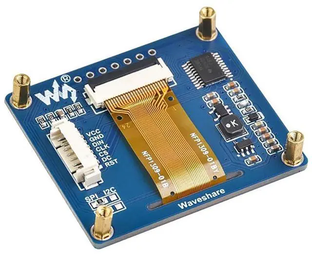 Alt view image 2 of 7 - 1.54 Inch OLED Display Module for Raspberry Pi 4B+ 4B 3B+ 3B 2B+ Zero W WH 2W for Arduino Jetson Nano STM32 128×64 Resolution White Display Color
