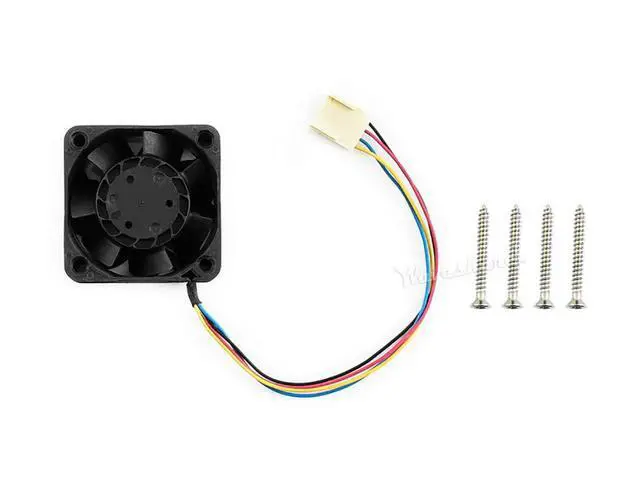 Alt view image 5 of 5 - Dedicated Cooling Fan for NVIDIA Jetson Nano Developer Kit PWM Speed Adjustment Stong Cooling Air 4PIN Reverse-Proof Connector 5V 40mm×40mm×20mm