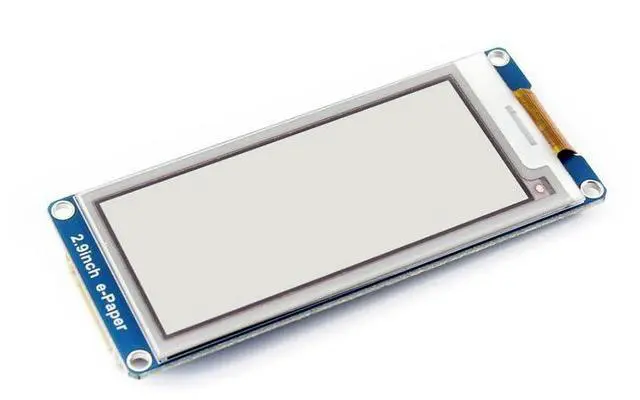 Alt view image 2 of 4 - Tri-Color 2.9inch E-Ink Display Module Resolution 296x128 3.3v E-Paper Electronic Screen Panel Three-Color SPI Interface for Raspberry Pi/STM32/Arduino/Jetson Nano