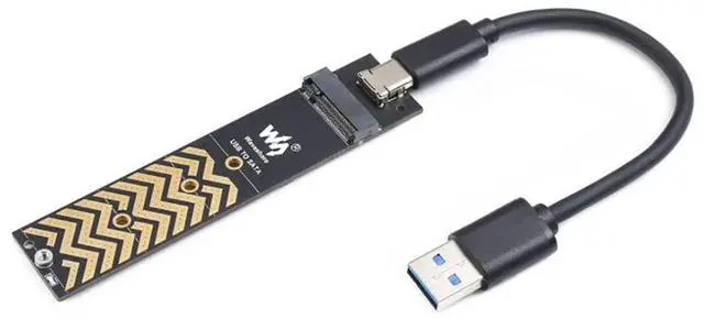 Main image of USB-C Adapter for NGFF SSD, USB3.2 Gen2 Type-C, Up to 6 Gbps/S Theoretical Data Rate