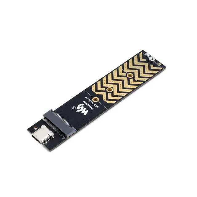 Alt view image 2 of 7 - USB-C Adapter for NGFF SSD, USB3.2 Gen2 Type-C, Up to 6 Gbps/S Theoretical Data Rate
