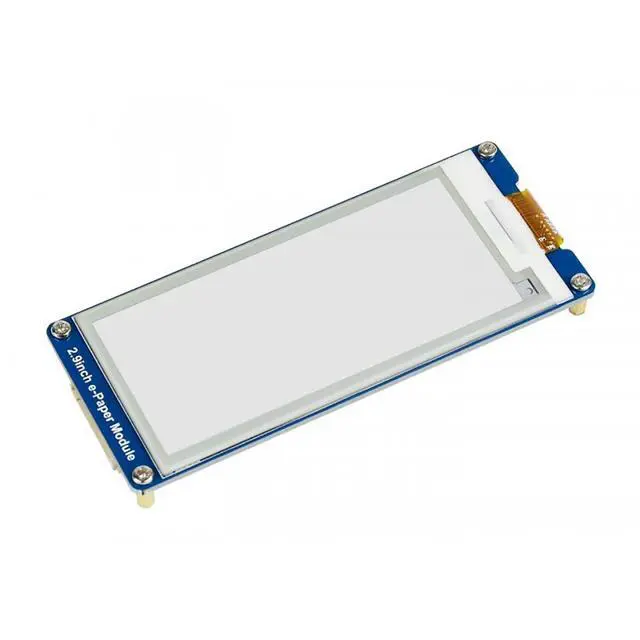 Alt view image 4 of 5 - 2.9inch E-Paper Module Raspberry Pi E Paper Display 296x128 SPI Interface for Raspberry Pi 4B+ 4B 3B+ 3B 2B+ Zero W WH Jetson Nano Ardui