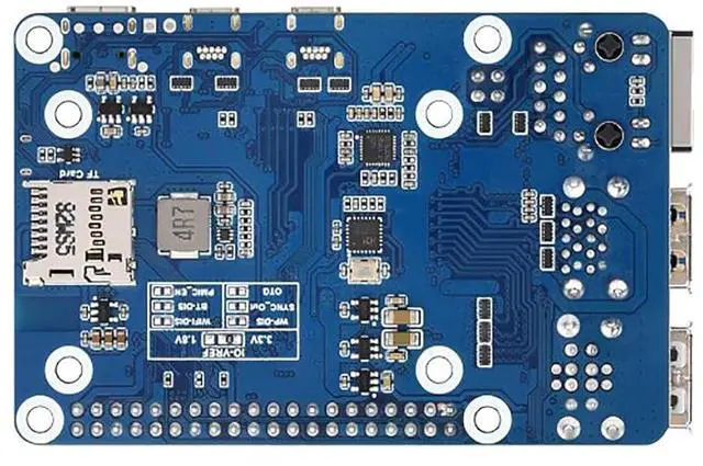 Alt view image 4 of 7 - CM5 to Pi5 Adapter Board, Compatible with for Raspberry Pi 5, CM5 Lite/eMMC Support, Onboard Audio Header & USB Audio Chip, 40PIN GPIO, Alternative Pi 5 Interface Expansion Solution