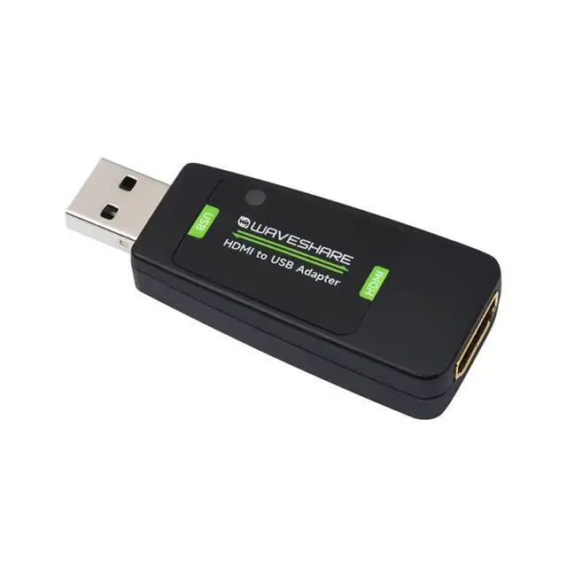 Alt view image 3 of 7 - HDMI to USB Adapter USB Port High Definition HDMI Video Capture Card for Raspberry Pi 4B+ 4B 3B+ 3B 2B+ Zero W WH 2 W for Gaming Streaming Cameras