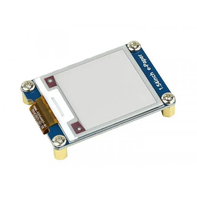 Alt view image 5 of 6 - 1.54 Inch E-Ink Display HAT Epaper Display 200x200 SPI Interface Black White Red Color E-Paper Screen for Raspberry Pi 4B+ 4B 3B+ 3B 2B+ Zero W WH 2 W Jetson Nano