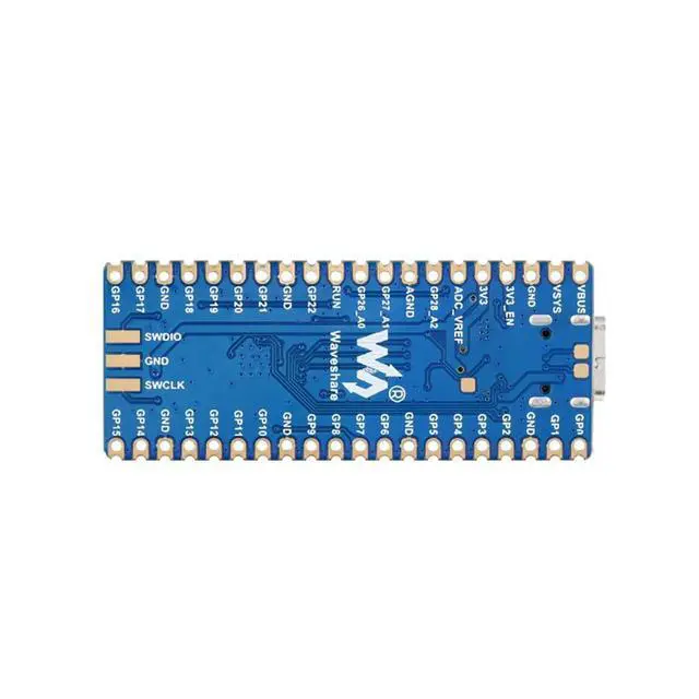 Alt view image 2 of 7 - RP2040-Plus Version Based On Raspberry Pi Microcontroller RP2040,Low-Cost, High-Performance Pico-Like MCU Board with Pre-soldered Header
