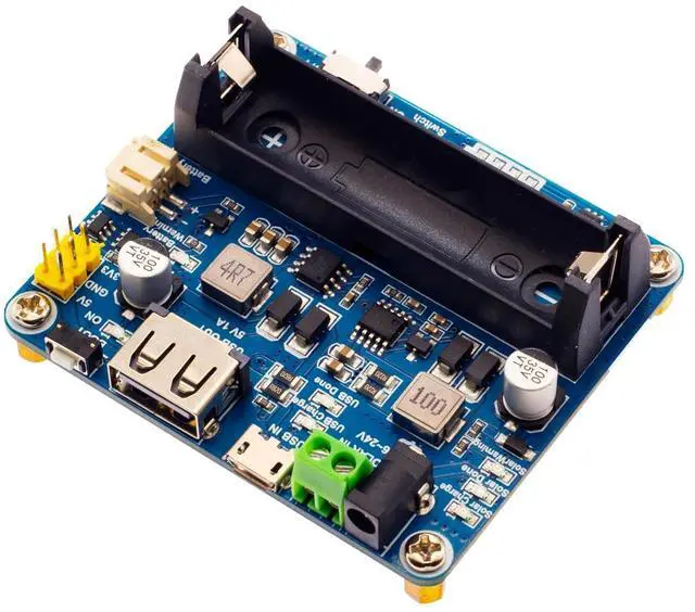 Alt view image 2 of 7 - Recharged Solar Power Management Module for 6V~24V Solar Panel 5V/1A Or 3.3V/1A Output Solar Panel / USB Connection