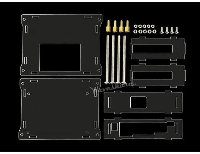 Alt view image 7 of 7 - Jetson Nano Case (A) Acrylic Clear Case and Dedicated Cooling Fan PWM Adjustment Strong Cooling Air for Jetson Nano Developer Kit 4PIN Reverse-Proof Connector 5V