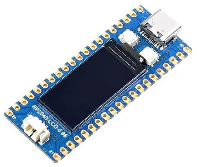 Alt view image 4 of 5 - RP2040-LCD-0.96 Pico-Like MCU Board Based On Raspberry Pi Microcontroller RP2040, Low-Cost, High-Performance