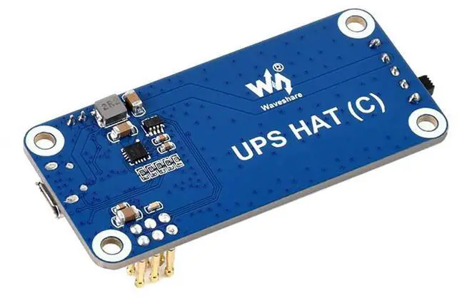Alt view image 2 of 7 - UPS HAT (C) for Raspberry Pi Zero Series, Stable 5V Uninterruptible Power Supply, Multi Battery Protection Circuits Real Time Monitoring
