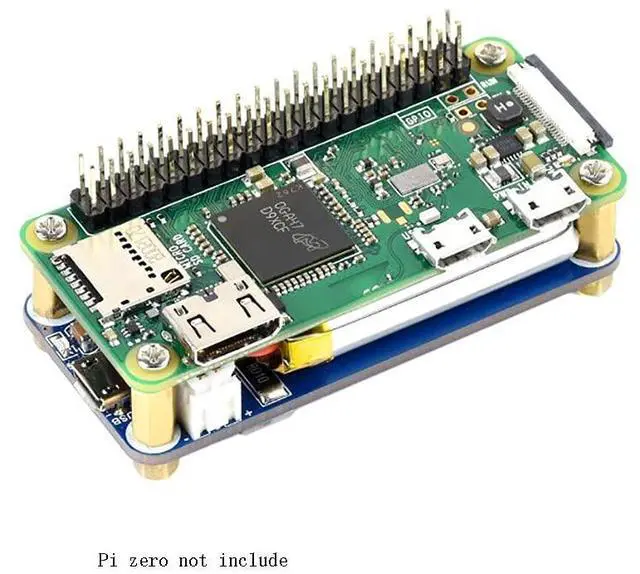 Alt view image 4 of 7 - UPS HAT (C) for Raspberry Pi Zero Series, Stable 5V Uninterruptible Power Supply, Multi Battery Protection Circuits Real Time Monitoring