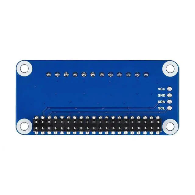 Alt view image 3 of 7 - 4-ch Current/Voltage/Power Monitor HAT for Raspberry Pi, I2C/SMBus Interface, Easy to Monitor Each Channel's Current, Voltage, and Power Consumption