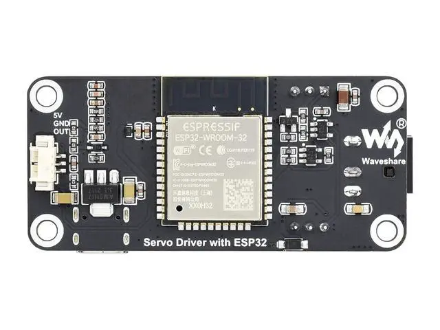 Alt view image 2 of 7 - ESP32 Servo Driver Expansion Board Designed for Serial Bus Servos Allows Controlling up to 253 SC ST Bus Servos Built-in WiFi and Bluetooth