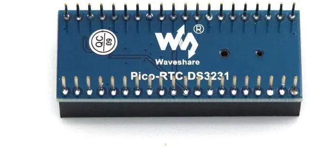 Alt view image 2 of 7 - Precision RTC Module for Raspberry Pi Pico Series, Onboard DS3231 Chip with Female Pin Header Stackable Design