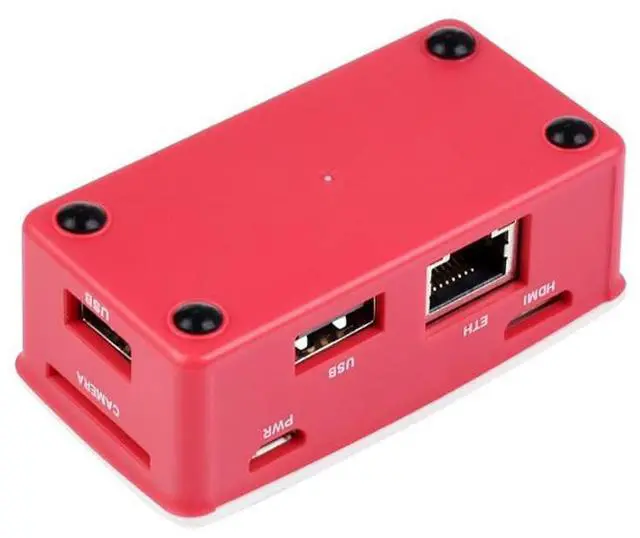 Alt view image 3 of 7 - Ethernet/USB HUB Box Supports Raspberry Pi Zero Series, with ETH/USB HUB HAT (B) Expansion Board Inside, Includes 3X USB 2.0 Ports,1x RJ45 Ethernet Port
