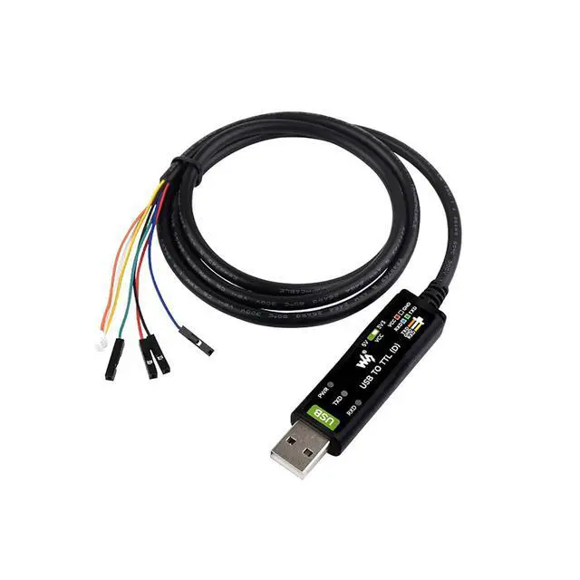 Alt view image 3 of 7 - Industrial USB to TTL (D) Serial Cable Onboard Original FT232RNLFor Raspberry Pi 5 Serial Port Debugging with with Separated 4pin Header & SH1.0 3PIN Connector