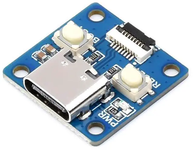 Alt view image 2 of 7 - RP2040-Tiny Development Board Based On RP2040 Dual Core Processor for Raspberry Pi Microcontroller Board USB Type-C Port with Adapter Board