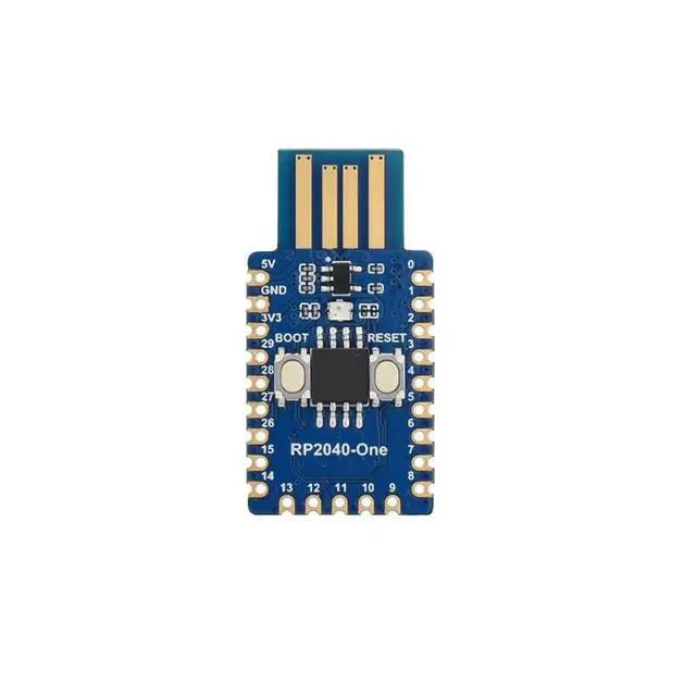 Alt view image 2 of 7 - RP2040-One, a Pico-Like 4MB Flash MCU Board Based On Raspberry Pi RP2040, Suitable for SMD Applications