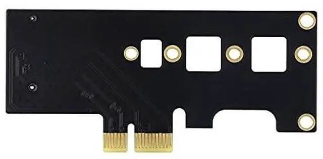 Alt view image 2 of 5 - PCIe to M.2 Adapter, Supports Raspberry Pi Compute Module 4 (CM4), Faster Reading/Writing,Compatible Different Sizes of M.2 SSD