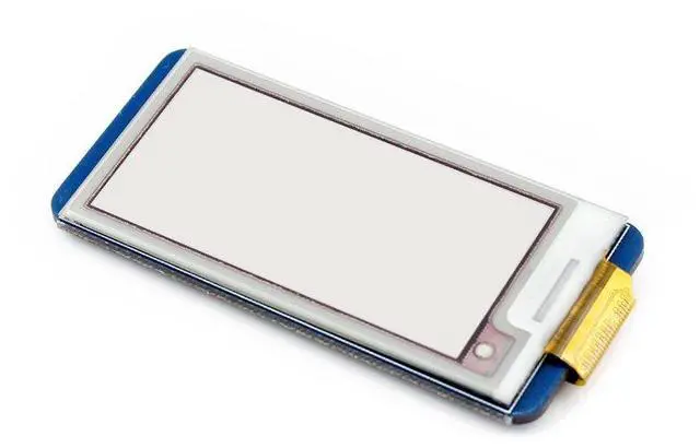 Alt view image 2 of 6 - Tri-Color 2.13inch E-Ink Display Module Three-Color Resolution 212x104 3.3v E-Paper Electronic Screen Panel with Embedded Controller SPI Interface Fits Raspberry Pi/Arduino/STM32/Jetson Nano