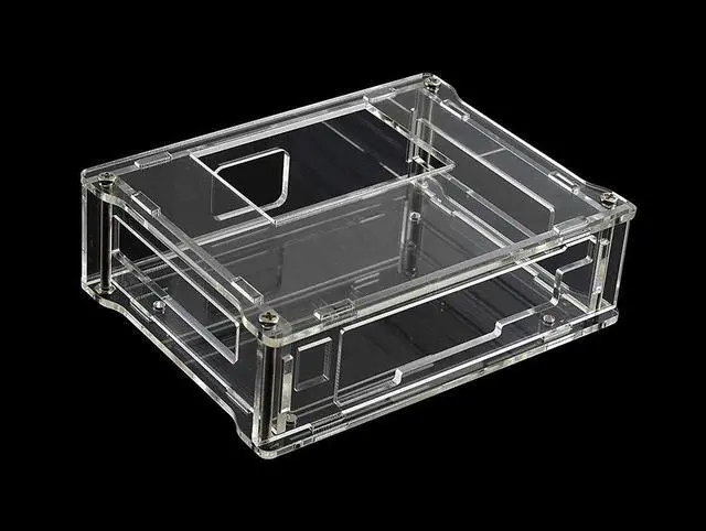Alt view image 6 of 7 - NVIDIA Jetson Nano Case (A) Acrylic Clear Case and Dedicated Cooling Fan Silent Working for NVIDIA Jetson Nano Developer Kit 3PIN Reverse-Proof Connector 5V Voltage