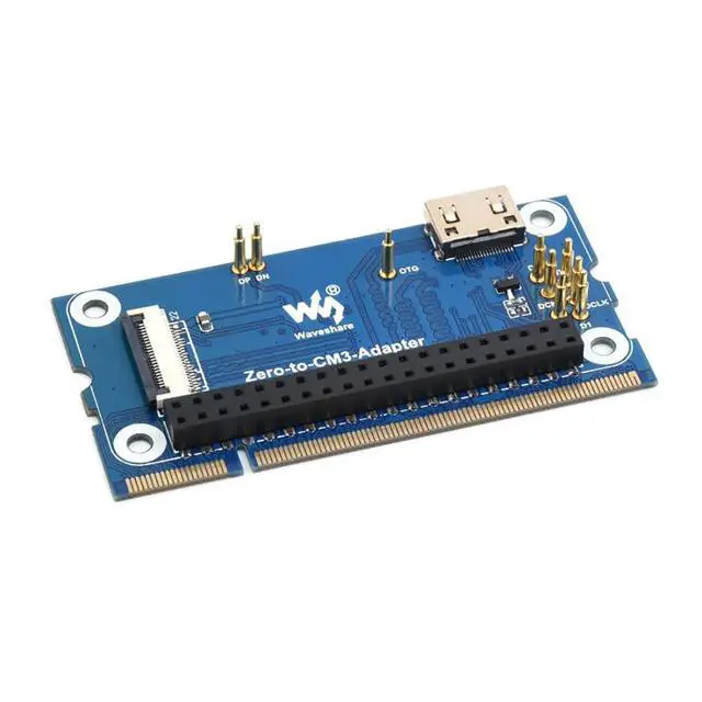 Alt view image 3 of 7 - for Raspberry Pi Zero 2W to CM3 Adapter, Use Zero 2W to Replace CM3 Series, Solve The Short Supply Problem of CM3/ CM3+