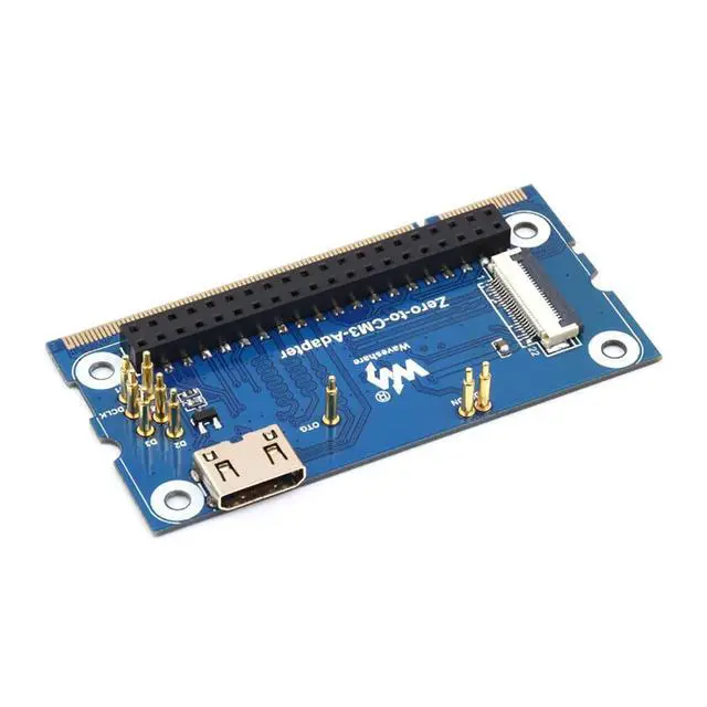 Alt view image 4 of 7 - for Raspberry Pi Zero 2W to CM3 Adapter, Use Zero 2W to Replace CM3 Series, Solve The Short Supply Problem of CM3/ CM3+