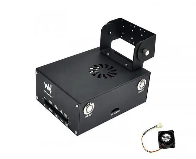 Main image of Metal Case (Type C) for Both The Original and New B01 Version Jetson Nano Developer Kit Supported with Holder for Single Camera Or Binocular Camera
