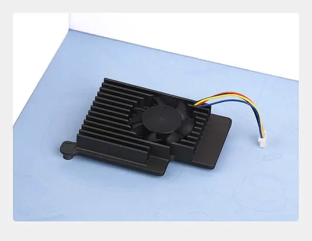 Alt view image 2 of 7 - for Raspberry Pi 5 Active Cooler Active Cooling Fan Matching Size and Mounting Holes for Raspberry Pi 5