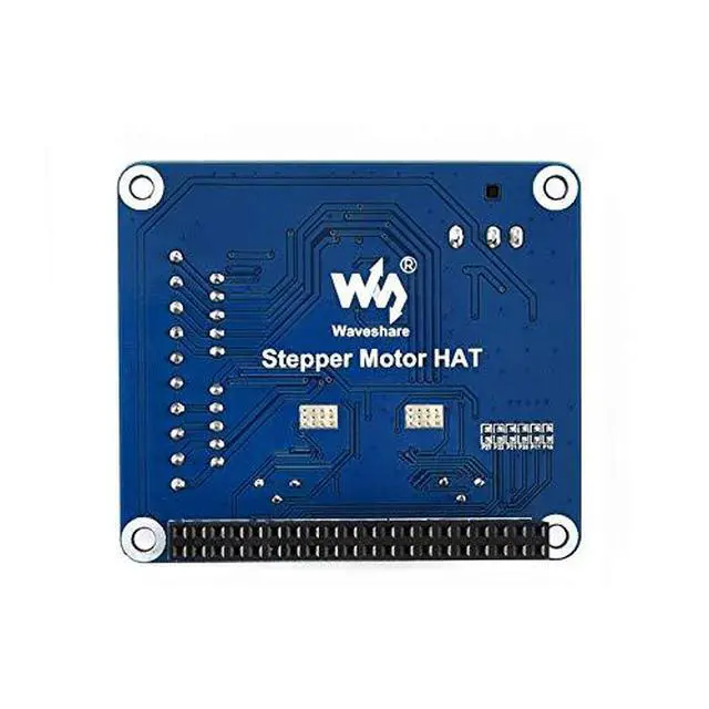 Alt view image 3 of 6 - Stepper Motor HAT for Raspberry Pi,Jetson Nano Onboard Dual DRV8825 Motor Controller Built-in Microstepping Indexer Drives Two Stepper Motors Up to 1/32 Microstepping