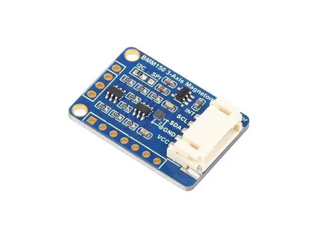 Alt view image 4 of 7 - BMM150 3-Axis Magnetometer Sensor for Raspberry Pi & ESP32, Digital Compass, I2C/SPI Interface, 3.3V/5V Compatible, Robotics & Navigation