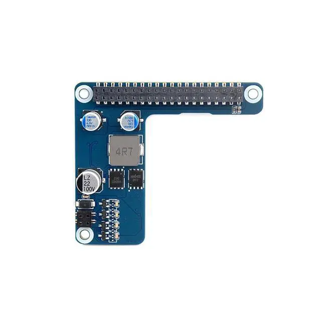 Alt view image 2 of 5 - for Raspberry Pi 5 PoE HAT Power Over Ethernet HAT (G) 5V 5A Output Supports 802.3af/at Network Standard Fits Raspberry Pi 5 Official Case