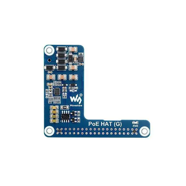 Alt view image 3 of 5 - for Raspberry Pi 5 PoE HAT Power Over Ethernet HAT (G) 5V 5A Output Supports 802.3af/at Network Standard Fits Raspberry Pi 5 Official Case